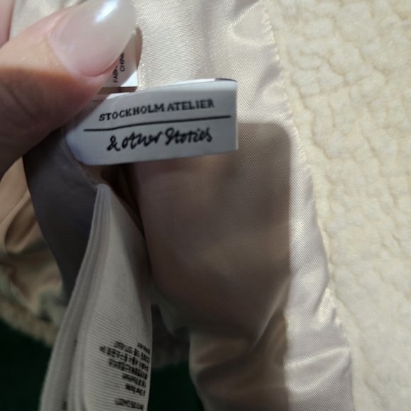 Stockholm Atelier & Other Stories Jacket EUC Sizs 4 PTP 20 - Picture 5 of 7